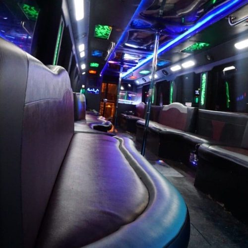 Houston Party Bus Lounge Mega 45 Passenger