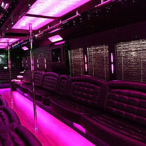 Houston Party Bus Lounge Mega 50 Passenger